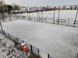 Sneeuwlaag bedekt sportpark 'Het Springer' (6/37)